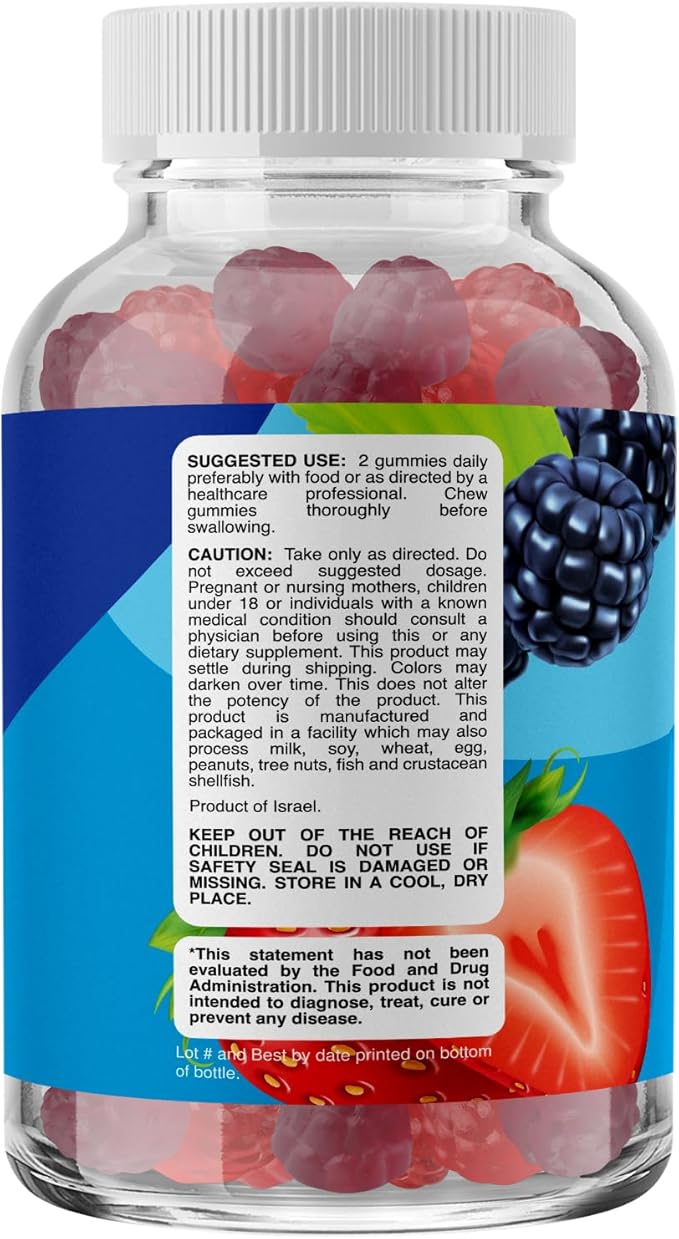 Advanced Fiber Gummies for Adults - Chicory Root Supplement with Prebiotic Support & Coconut Oil for Gut & Digestive Health - Soluble Digestion Capsules for Stomach Regulation & Immune Aid - 60 Ct