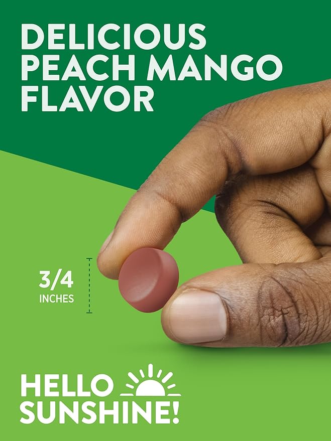 Nature's Truth Vitamin D3 Gummies | 10000 IU | 70 Count | Peach Mango Flavor | Vegetarian, Non-GMO & Gluten Free Supplement