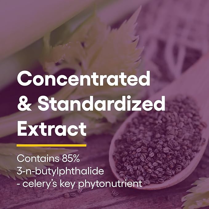 Natural Factors, Celery Seed, Concentrated Celery Extract for Healthy Circulation & Heart Support