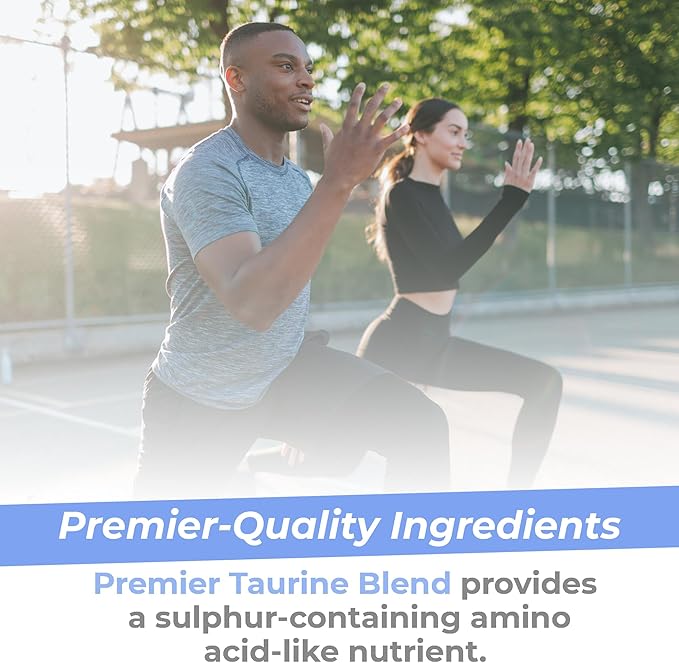 Premier Research Labs Taurine Blend - Taurine Supplement, Taurine Pills, L Taurine Amino Acid Supplement for Liver, Gallbladder, Brain & Heart Health, for Women & Men - 90 Vegetarian Capsules
