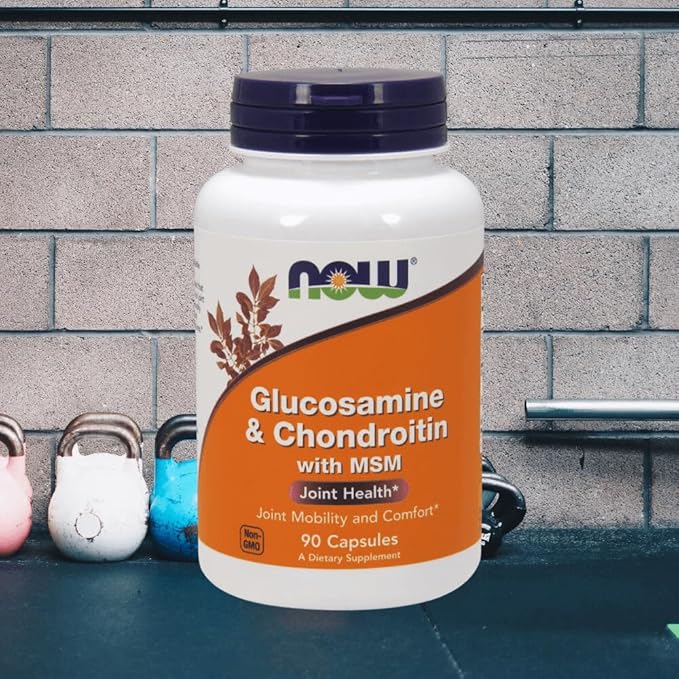 NOW Foods Glucosamine & Chondroitin with MSM, 90 Count