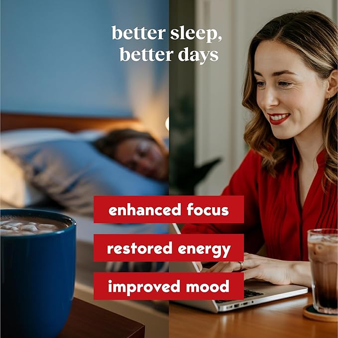 Drink Your Meditation Moment Chocolate Dream & Cacao Adaptogen Mushroom Bundle | Sleep & Energy | 0 Sugar | Hot Chocolate & Coffee Alternative | Reishi, Ashwagandha, Lion's Mane, GABA | 30 Servings