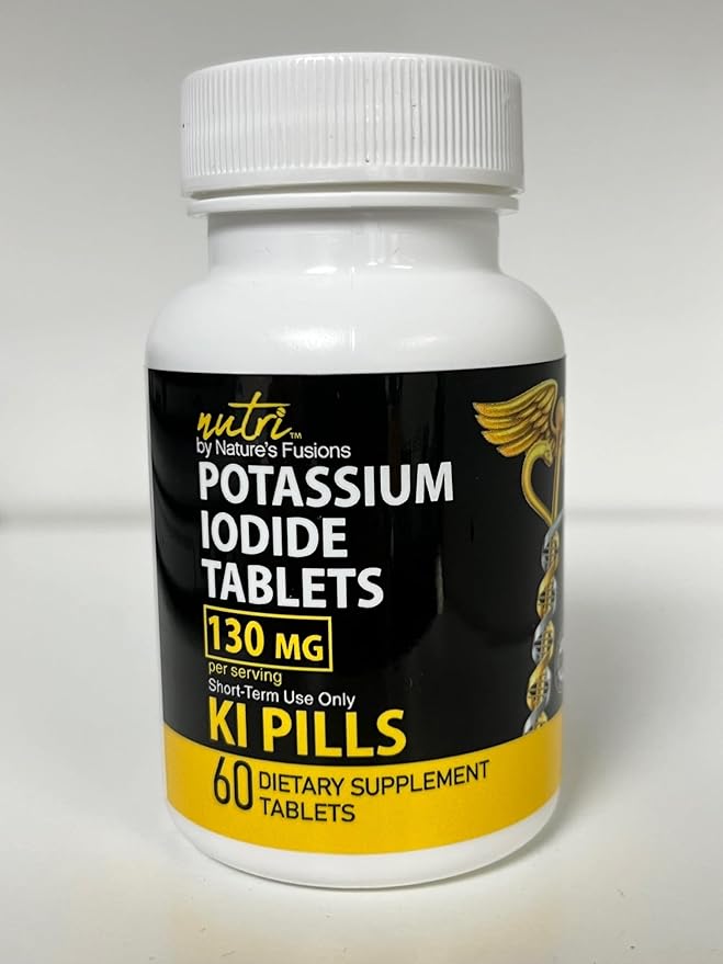 Nature's Fusions Potassium IodideTablets 130 mg - (60 Tablets)