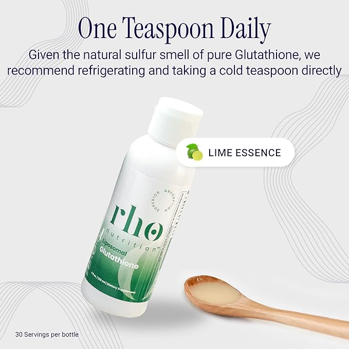 Liposomal Glutathione - Ultra High Absorption Liquid Glutathione Supplement - Supports Natural Detoxification, Immune System, Skin Health, Mental Clarity & Overall Well-Being