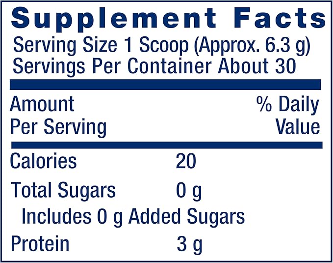 Life Extension Vegan Pro Collagen, Collagen Builder Support, Skin Health, Type I Collagen Amino acids, gotu kola, Vitamin C, Gluten-Free, Non-GMO, Vegan, 30 Servings