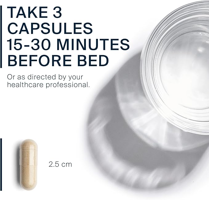 Vital Nutrients | Vegan Sleep Supplement | Promotes Relaxation and Restful Sleep | Natural for Adults | Soothing Lavender Scent | Gluten, Dairy, Soy Free | 60 Capsules