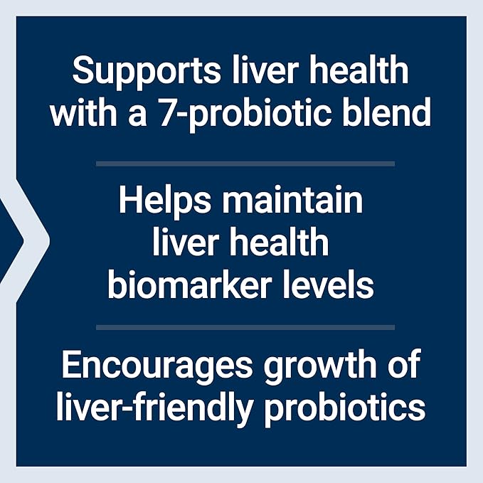 Life Extension FLORASSIST® Liver Restore™, Liver Health probiotics, prebiotics, Liver Support, Healthy Liver enzymes, Gluten-Free, Non-GMO, Vegetarian, 60 Capsules
