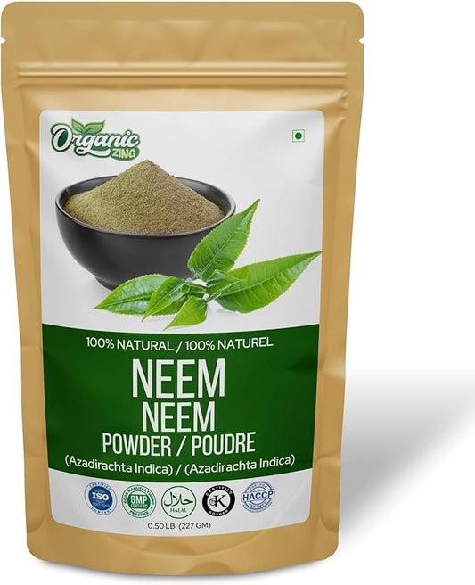 Nature's Neem Powder - Pure & Natural Nutrient-Rich Superfood - 227g (8.07 Ounce) Pack of 1