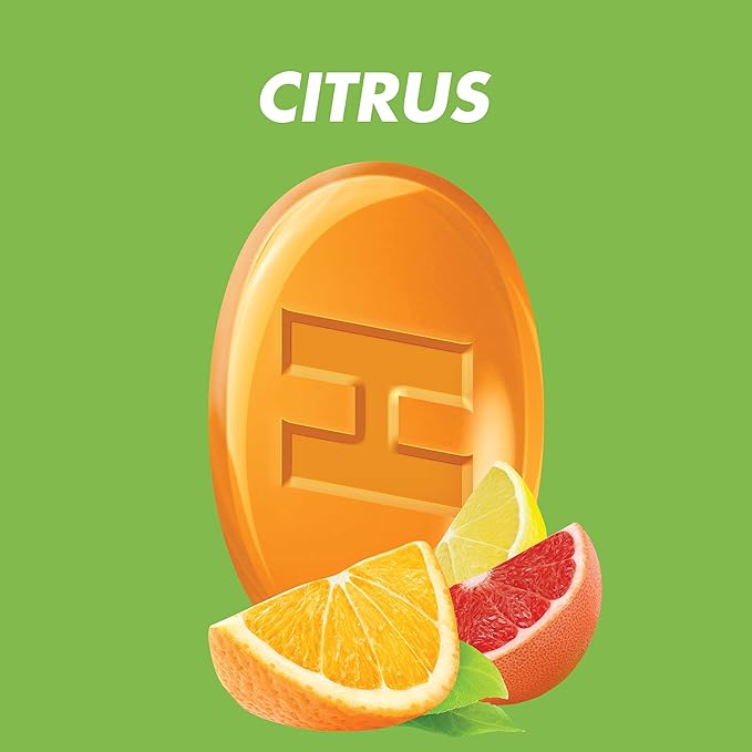 HALLS Defense Assorted Citrus Vitamin C Drops, Dietary Supplement Drops, 30 Drops