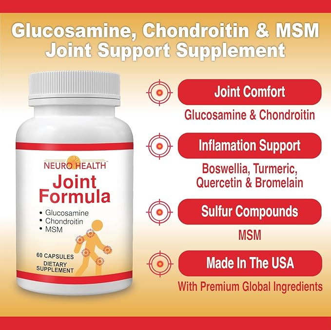 Joint Formula with Glucosamine, Chondroitin and MSM, 60 Capsules