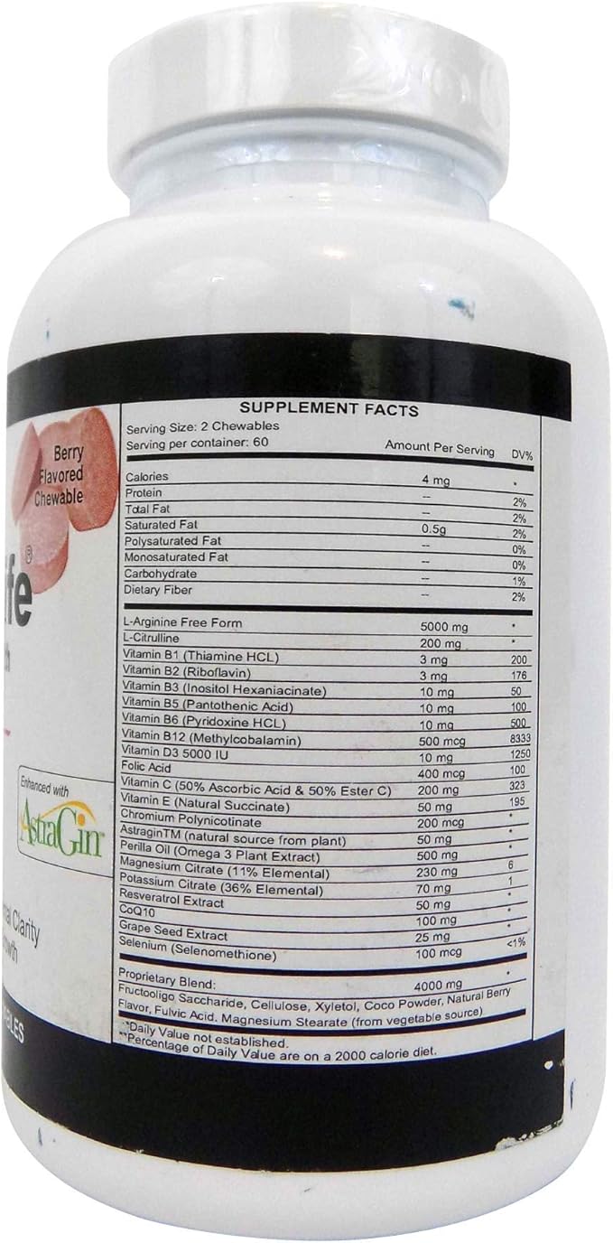 CardioForLife - 60 Chewable Tablets - Berry