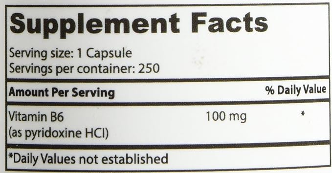 Superior Labs — Best Vitamin B6 Dietary Supplement — 50 mg Dosage,120 Vegetable Capsules —Supports Immune System Health — Healthy Brain Function — Cardiovascular Health Support