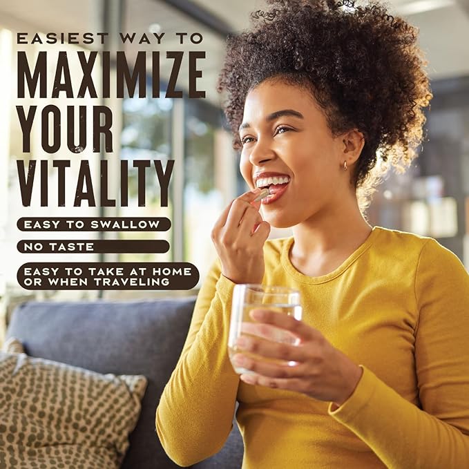 WILD SOCIETY - USA Grass Fed Beef Liver Capsules - 3000mg Max Strength for Energy, Stamina, Natural Detox, Hair & Nail - Non GMO, Allergen Free, Beef Liver Supplement - 180 Desiccated Capsules