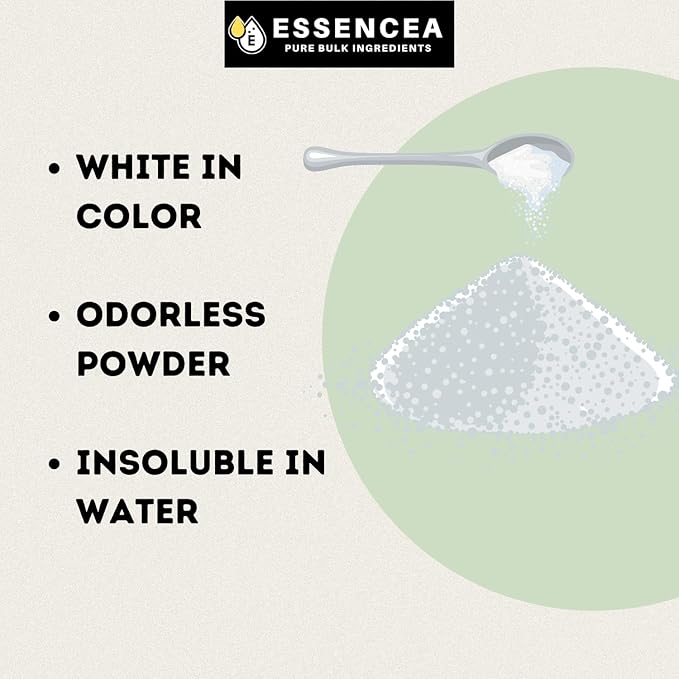 Calcium Carbonate 5lb by Essencea Pure Bulk Ingredients | Calcium Supplement | Chalk Powder | Food Preservative (80 Ounces)