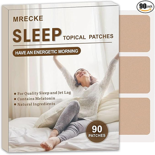 Sleep Patches for Adults Extra Strength - Fast Acting, Skin-Friendly for Men and Women, Cruelty Free Sleep Aid Alternative | 90 Patches