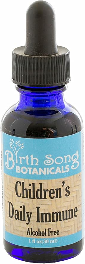 Children's Organic Daily Immune Herbal Tincture, Herbal Astragalus Supplement, 1oz Bottle