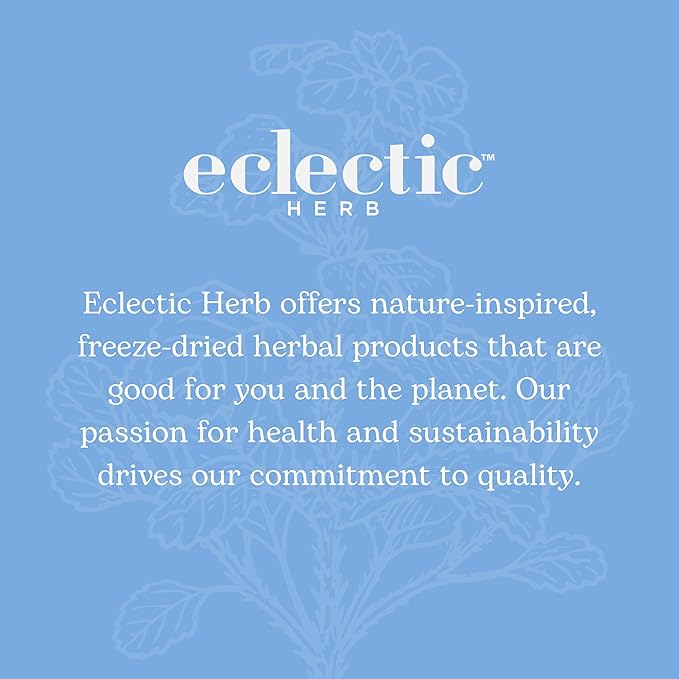 Eclectic Institute Raw Fresh Freeze-Dried Non-GMO Turmeric and Pepper | 90 CT (430 mg)