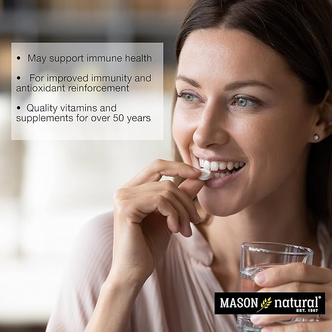 MASON NATURAL Echinacea - Immune System Booster, Supports Overall Health, Herbal Supplement, 60 Capsules (Pack of 3)