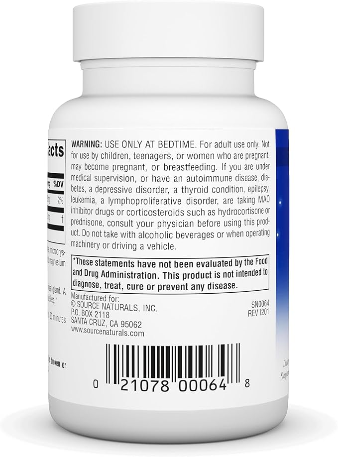 Source Naturals Melatonin 2 mg - 240 Time Release Tablets
