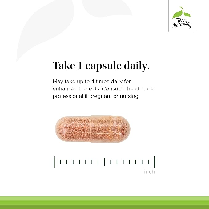 Terry Naturally Clinical OPC - Cardiovascular Health & Focus Support Supplement - Dietary Supplement with Grape Seed Extract & Sunflower Lecithin - Immune Support Supplement - 150 mg, 60 Softgels
