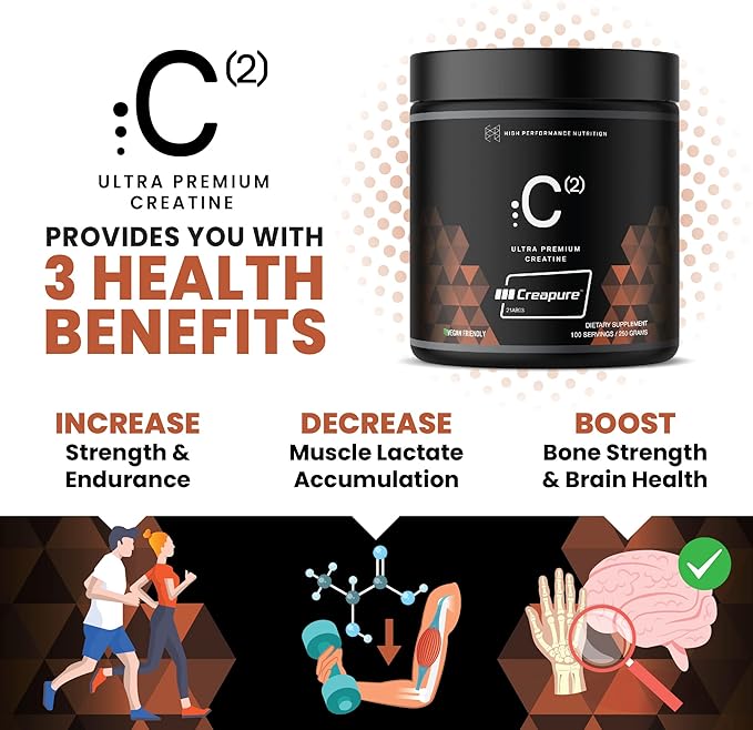 HPN C(2) Ultrapure Premium Creapure | 100 Servings