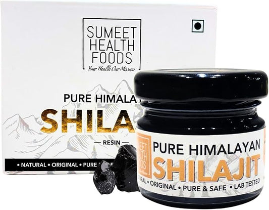 SHF Himalayan Shilajit Resin 30g, Pure Organic Potent Gold Grade Himalayan Shilajit Resin, Energy & Immune Support, Natural Source of Fulvic Acid & 85+ Trace Minerals for Men & Women 30g