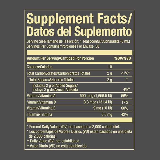 Strawberry/Banana 6.5 Oz. Cod Liver Oil