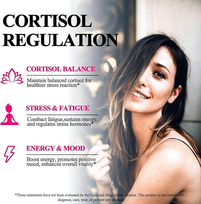 Methylfolate Supplement and Cortiosl Health Bundle, Non GMO, Sugar Free