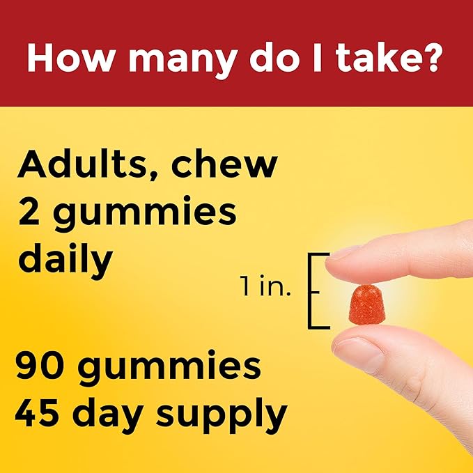 Nature Made Fish Oil Omega 3 Gummies, Omega 3 Fish Oil Supplements, Healthy Heart Support, 90 Gummies, 45 Day Supply