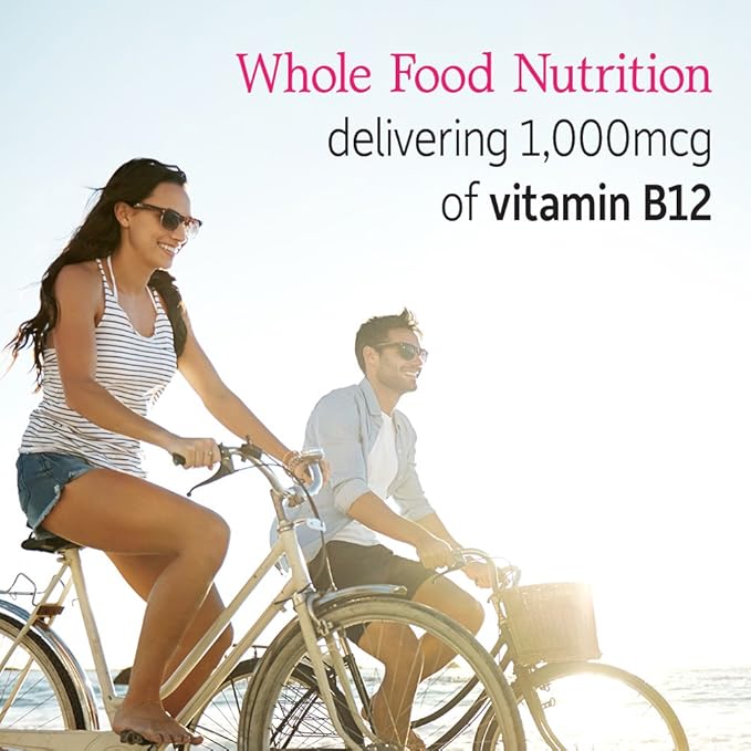 Garden of Life B12 - Vitamin Code Raw B-12 - 30 Capsules, 1,000mcg Whole Food B12 Methylcobalamin for Energy, Vegan Methylcobalamin B12 Vitamin plus Probiotics & Enzymes, Gluten Free Supplements