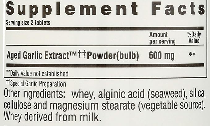 Kyolic Formula 100 Original Formula - 200 Tablets