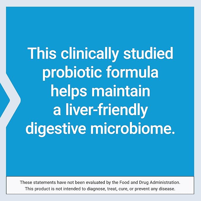Life Extension FLORASSIST® Liver Restore™, Liver Health probiotics, prebiotics, Liver Support, Healthy Liver enzymes, Gluten-Free, Non-GMO, Vegetarian, 60 Capsules