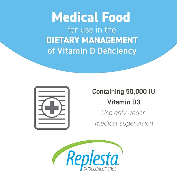 50,000 IU Vitamin D3 Cholecalciferol, for Vitamin D Deficiency, Once-Weekly Chewable Wafer, Non-GMO, Natural Orange Flavor, 4 Count (Pack of 1)