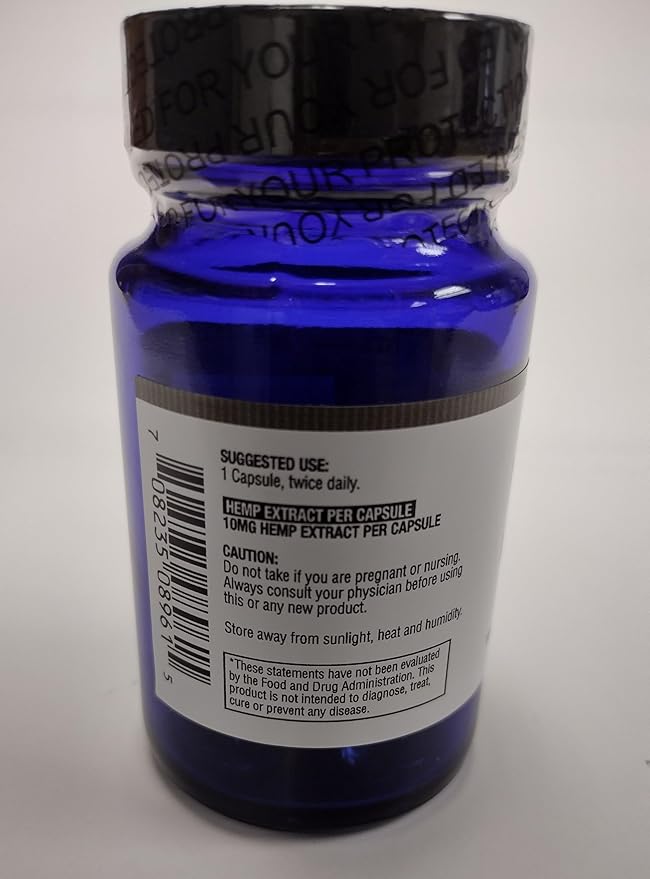 Hemp Oil Capsules 30ct - 100% Organic Hemp Extract Drops - Rich in Omega Fatty Acids 3 6 9 - Ultra-Pure CO2 Extracted - Grown and Made in USA - with MCT Oil