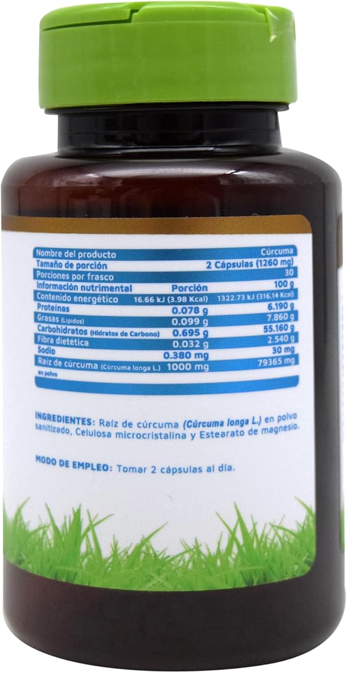 Vidanat Turmeric Curcumin 60 Capsules – Natural Joint Support & Immune Health