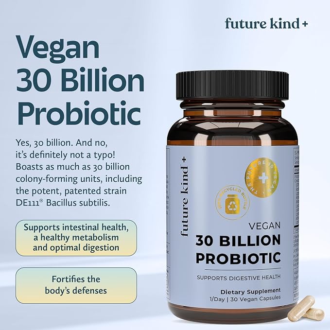 Future Kind Vegan Probiotics for Women and Men