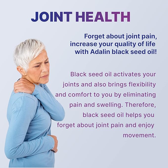 adalin Black Seed Oil Liquid 8.4 fl oz | Nigella Sativa Seed Oil | High Thymoquinone | Cold Pressed | Glass Bottle | Blackseed | Vegan | Gluten Free