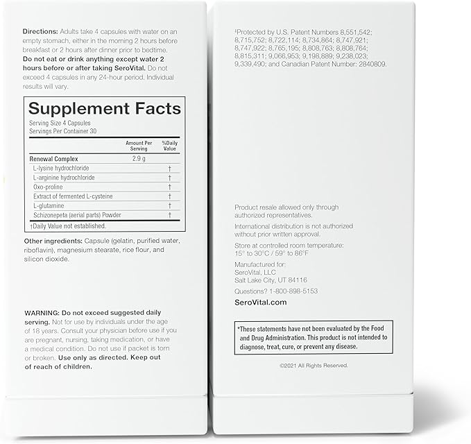 Serovital Rapid Dissolve Powder - Anti-Aging Supplement for Women, Skin Benefits, Energy and Better Sleep | 30 Day Supply - Fruit Punch