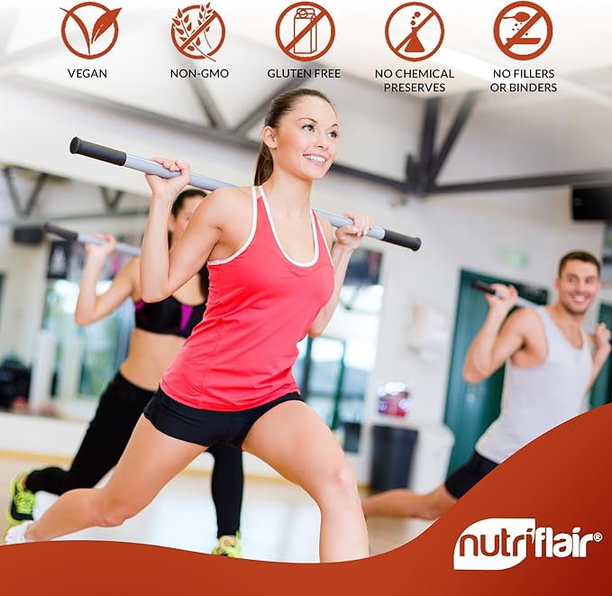 NutriFlair Turmeric Curcumin with Ginger and BioPerine Black Pepper Supplements, 180 Capsules - 95% Curcuminoids - Joint Support, Antioxidant, Anti Aging - Natural, Non-GMO, Vegan Best Maximum Potency