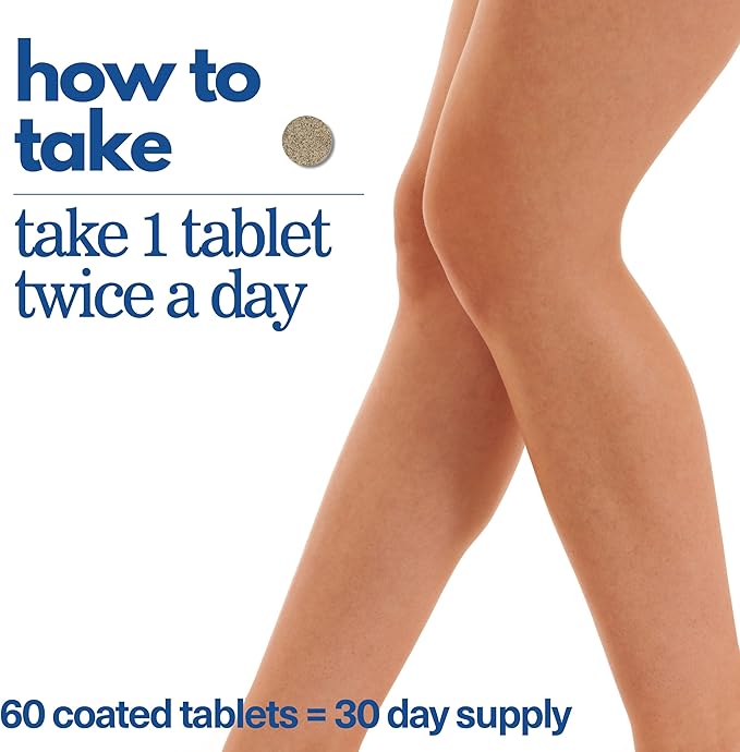 Elements Supreme Veins, 60 Tablets (30 Day Supply), Advanced Vascular Support Supplement, Supports Healthy Circulation and Elasticity in Leg Veins, Gluten Free