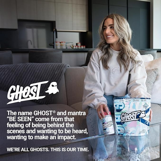 GHOST Glow Sticks: Beauty and Detox Supplement - 30 On-The-Go Stick Packs, Pina Colada - Hyaluronic Acid, Biotin & L-Theanine for Skin-Boosting Support – Sugar Free, Gluten Free