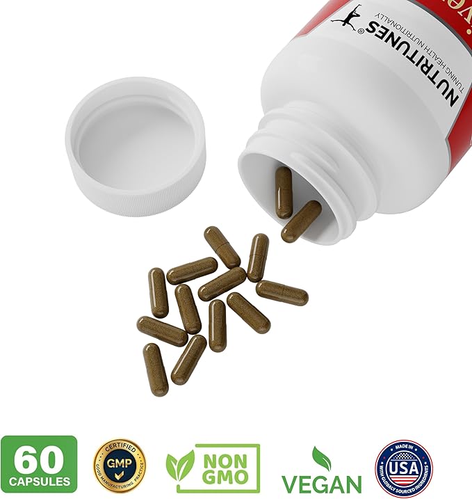 LiverEzy Liver Health & Fat Metabolism Supplement with Bergacyn FF (Bergamot and Artichoke Proprietary Blend) – Non-GMO, Vegan, GMP-Compliant – 30 Capsules, 30-Day Supply