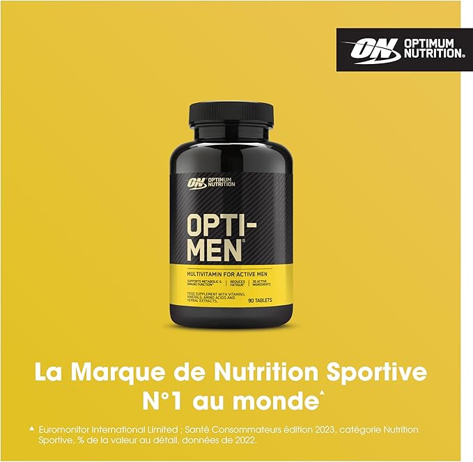 Optimum Nutrition Opti-Men Multivitamin Tablets Pack of 90 (Packaging May Vary)