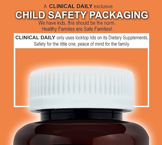 CLINICAL DAILY Pure Magnesium Citrate Capsules High Potency 500mg with Natural Magnesium Oxide. Vegan Magnesium Supplement for Women and Men Supports Rest, Enzyme and Nerve Function. 120 Ct 2 Months