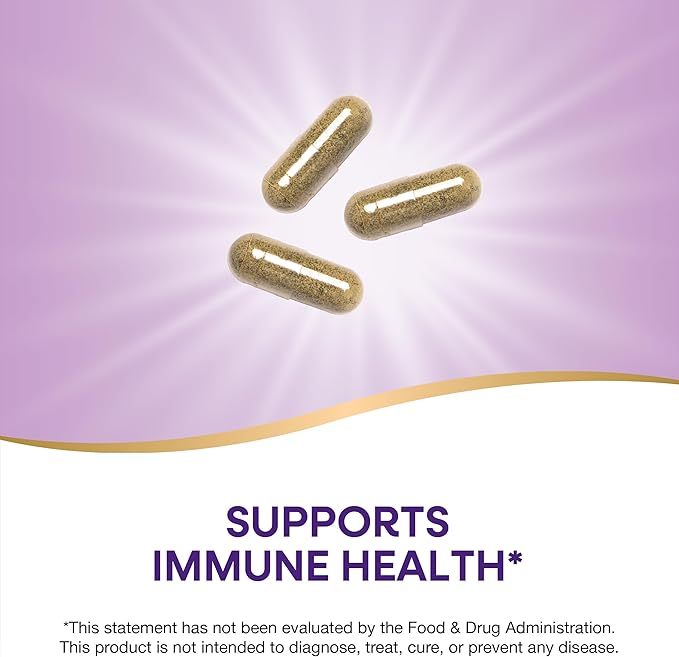 Nature's Way Echinacea Astragalus & Reishi, Immune Support*, 100 Capsules