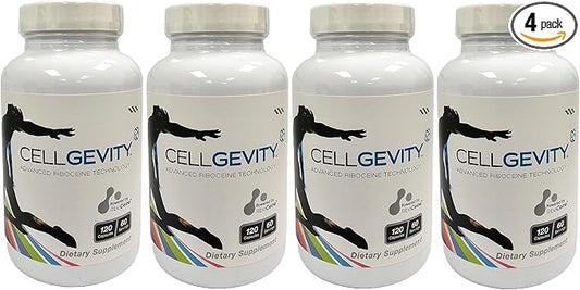 Max International Advanced Glutathione Support with RiboCeine & Antioxidants | 120 Capsules | 4 Pack | 120-Day Supply | Supports Cellular Health | Gluten & Melamine Free