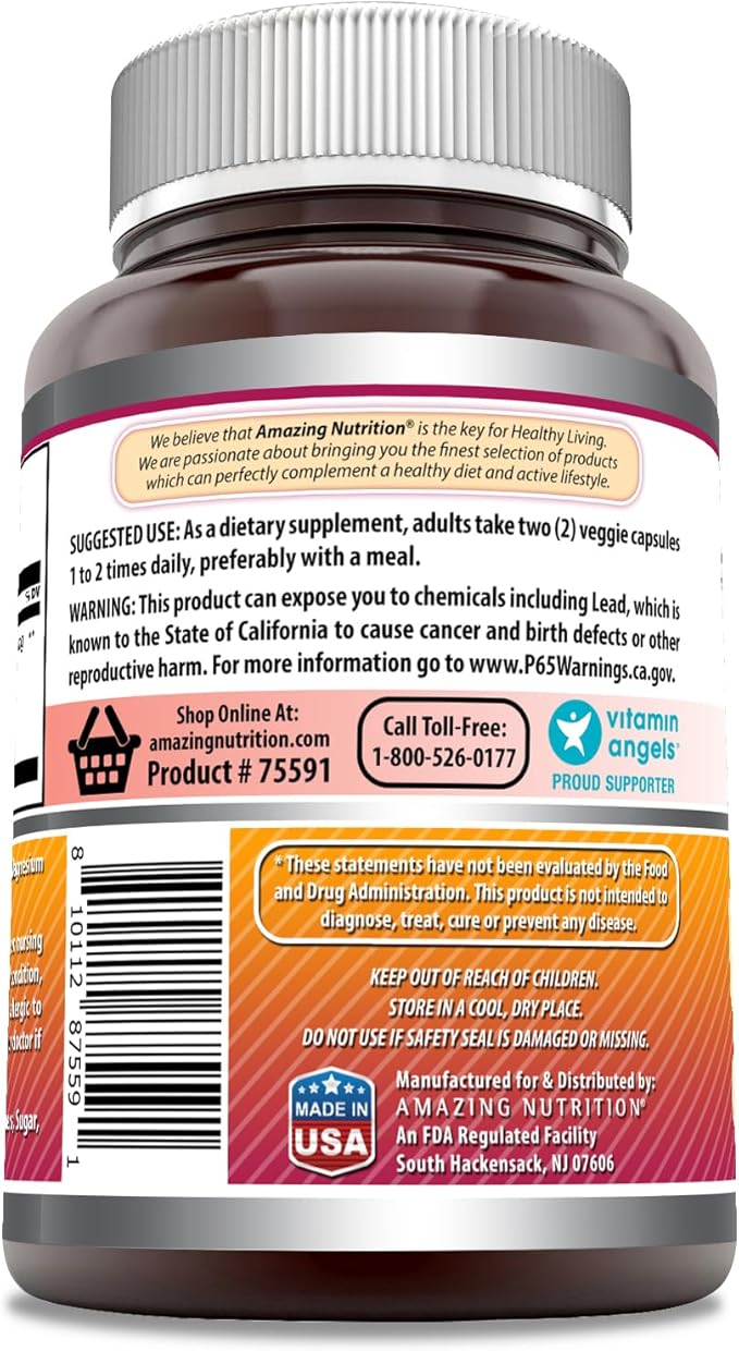 Amazing Formulas Echinacea with Goldenseal Supplement | 1400 Mg Per Serving | 360 Veggie Capsules |Non-GMO | Gluten Free | Made in USA