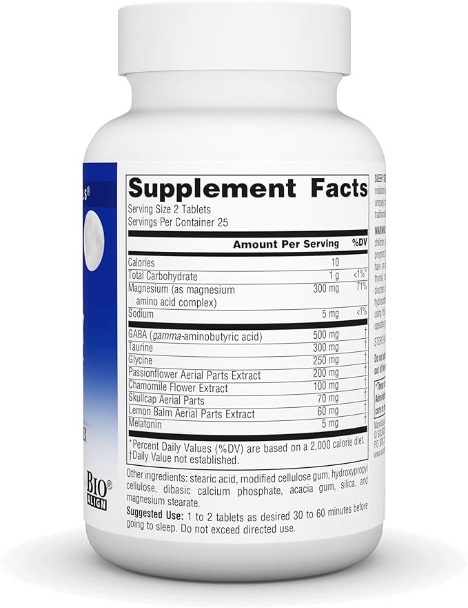 Source Naturals Sleep Science NightRest with Melatonin, Multi-Nutrient & Herb Complex* - 50 Tablets