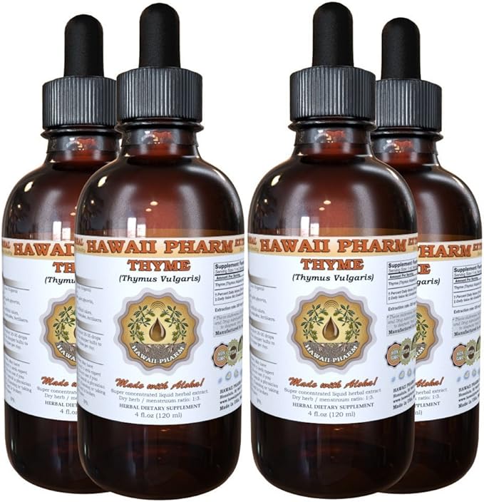 Thyme (Thymus vulgaris) Liquid Extract 4x4 fl.oz