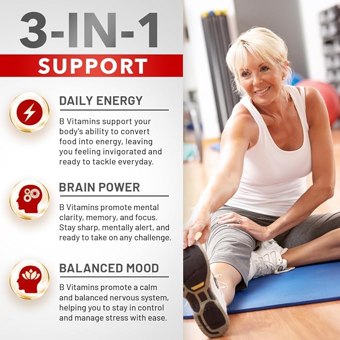 Divine Bounty Super B Complex Vitamins - All B Vitamins Including B12, B1, B2, B3, B5, B6, B7, B9, Folic Acid - Vitamin B Supplement - Support Healthy Energy Metabolism - 90 Vegetarian Capsules